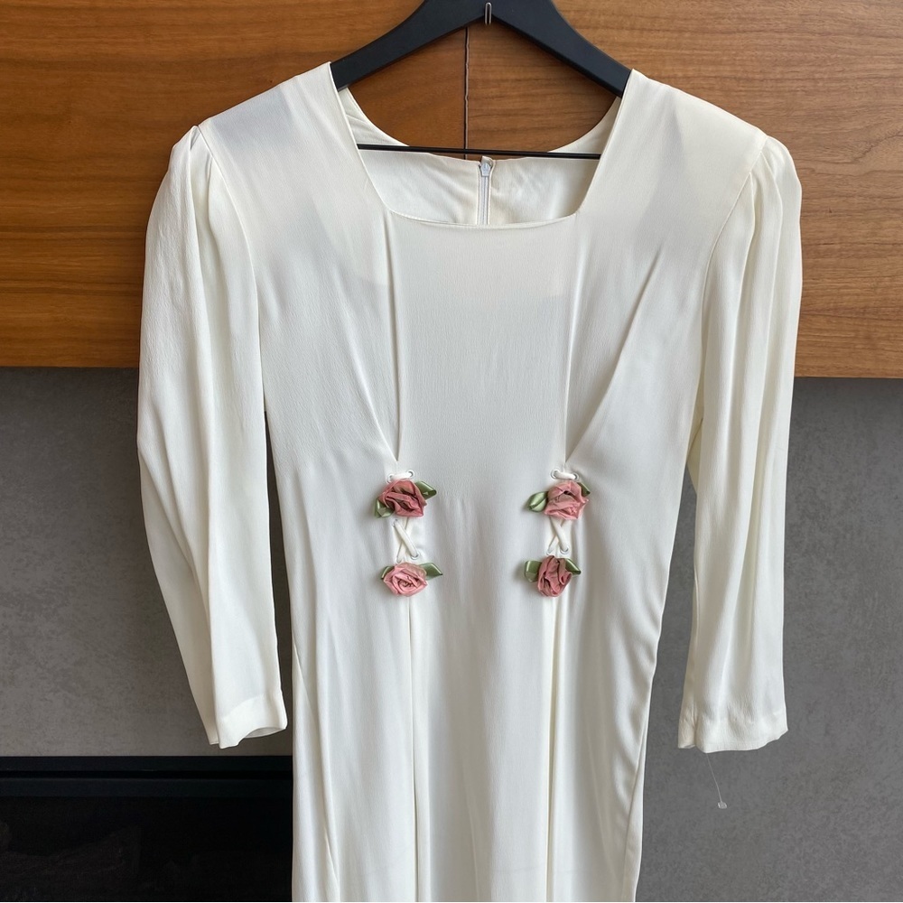 Vintage CDC Caren Desiree & Co Wedding Dress, Size 6 - Picture 2 of 16
